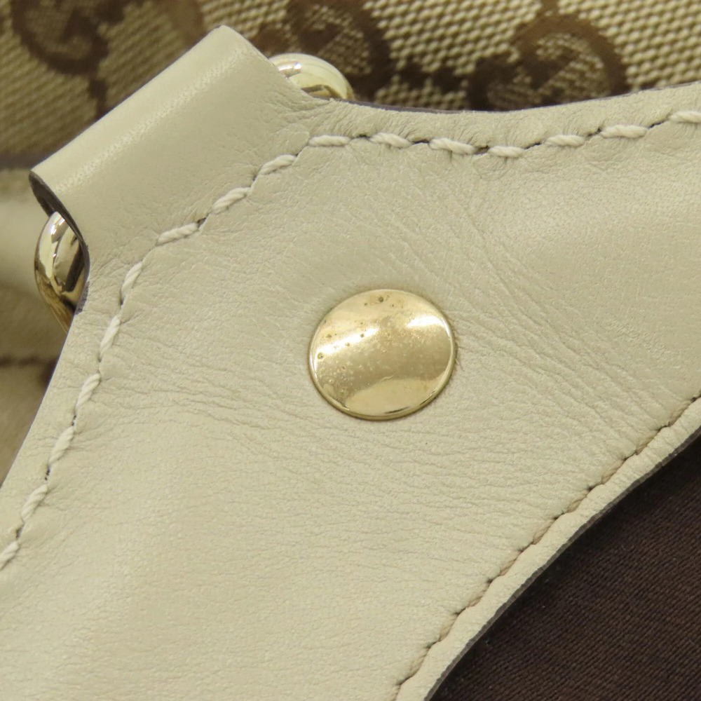 GUCCI Brown Canvas Tote Bag - Picture 9 of 16